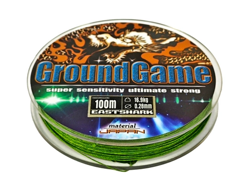 Шнур плетеный East Shark Ground Game 100м.