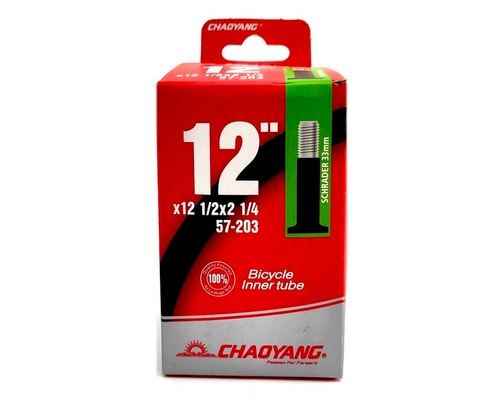 Камера велосипедная 12" 1/2x2 1/4 Chaoyang A/V-33