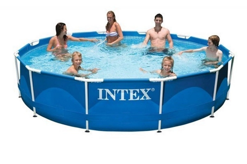 Бассейн каркасный Intex Metal Frame 366х76см 28210 Бассейн каркасный Intex Metal Frame 366х76см 28210