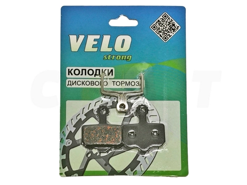 Колодки тормозные велосипедные Velo (3122612-22)