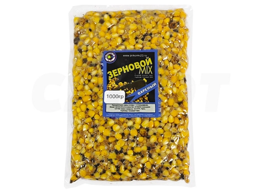 Зерновой MIX Prikormi23 вареный, в вакууме 1,0кг