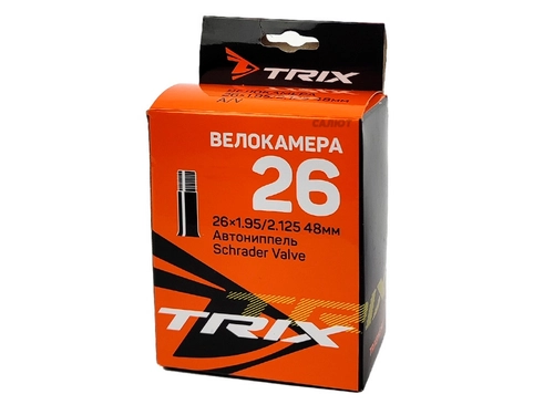 Камера велосипедная 26" 1,95/2,125 Trix AV-48