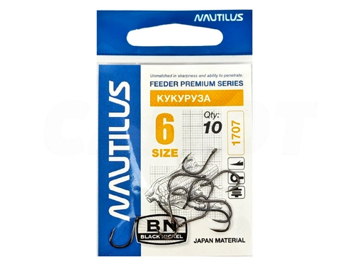 Крючок Nautilus Feeder Кукуруза