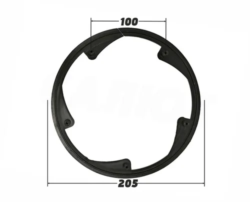 Защита звезды 46-48Т, 205мм, 5отв.