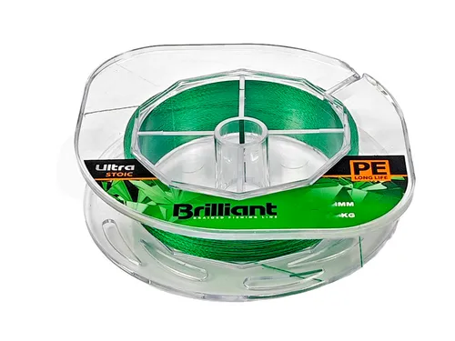 Шнур плетеный Aqua Ultra Brilliant Stoic green 135м