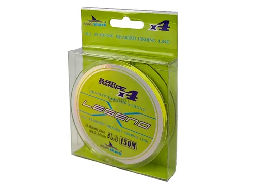 Шнур плетеный East Shark Legend X4 150m yellow
