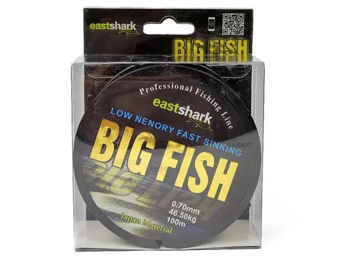 Леска East Shark Big Fish 100m черная