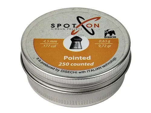 Пули Spoton Pointed 4.5мм, 0,63гр (250шт)