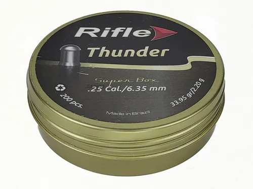 Пули Rifle Thunder 6.35мм 2.20гр. (200шт.)