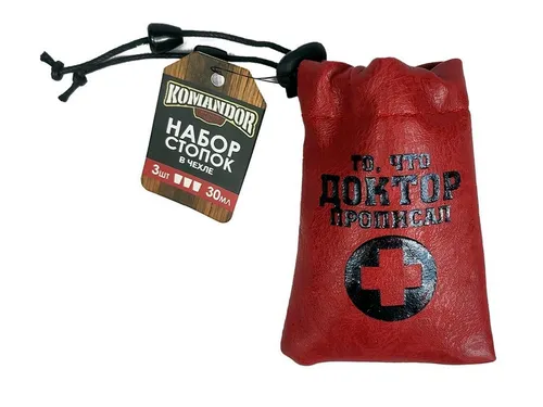 Набор рюмок "То,что доктор прописал" 3 шт. × 30 мл (4491983)