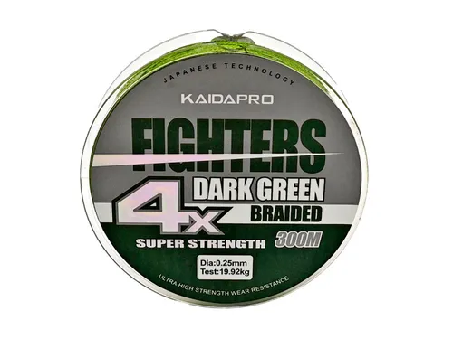 Шнур плетеный Kaida Fighters 4x 300m