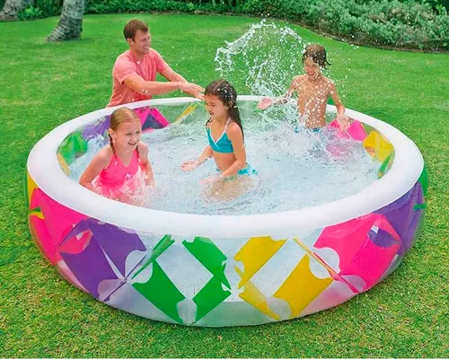 Бассейн детский Intex Swim Center 229х56см 56494 Бассейн детский Intex Swim Center 229х56см 56494