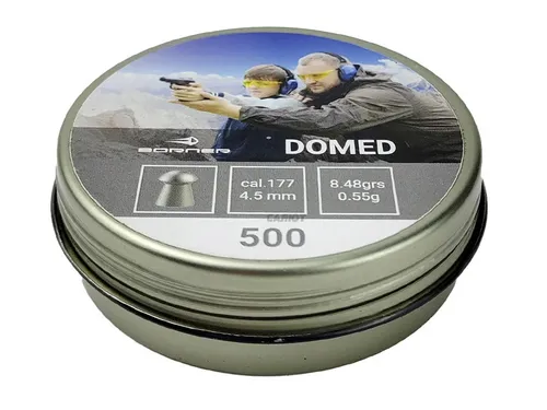 Пули Borner Domed 4.5мм 0.55гр. (500шт.)