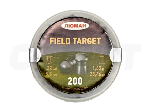 Пули Люман Field Target 5,5мм 1,65гр. (200шт.)