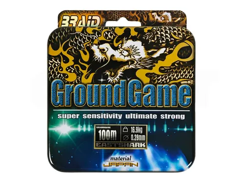 Шнур плетеный East Shark Ground Game 100м.