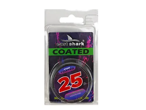 Поводковый материал East Shark Coated 20m 25LB темный