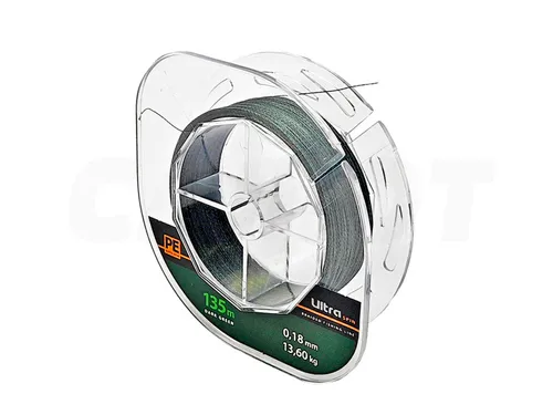 Шнур плетеный Aqua Ultra Spin 135м Dark green