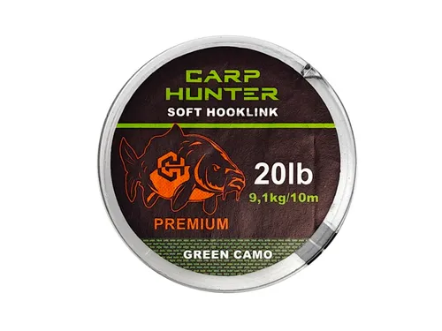 Поводковый материал Carp Hunter green camo
