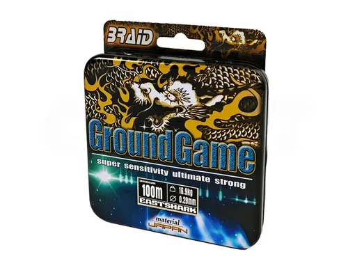 Шнур плетеный East Shark Ground Game 100м.