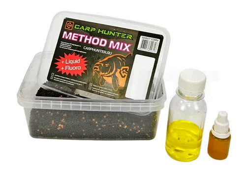 Пеллетс + ликвид Carp Hunter Method Mix