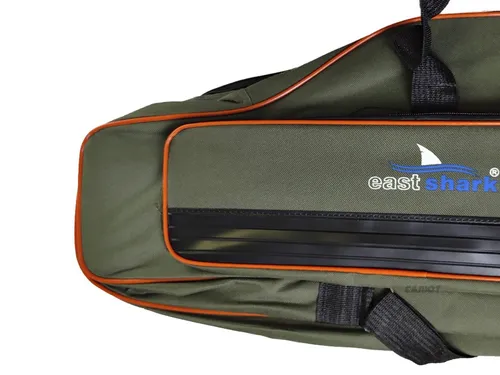 Чехол для удочек East Shark 1,35m 3-секции (зеленый) плотный