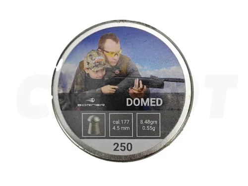 Пули Borner Domed 4.5мм 0.55гр. (250шт.)