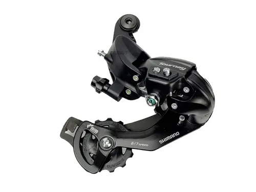 Переключатель задний Shimano Tourney RD-TY300 6/7 ск.