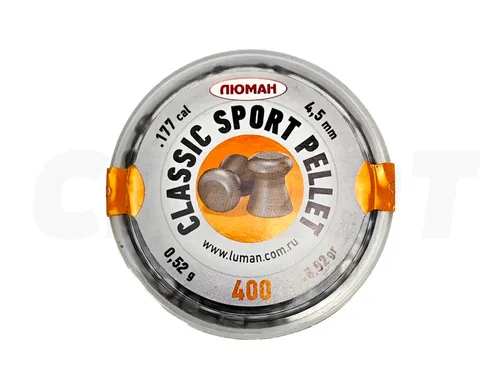 Пули Люман Classic 4,5мм 0,52гр. (400шт.) 