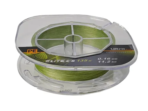 Шнур плетеный Aqua Ultra Elite Z-8 оливк. 135м