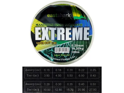 Леска East Shark Extreme 100m
