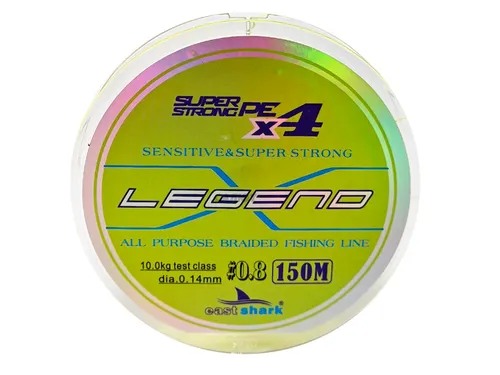 Шнур плетеный East Shark Legend X4 150m yellow