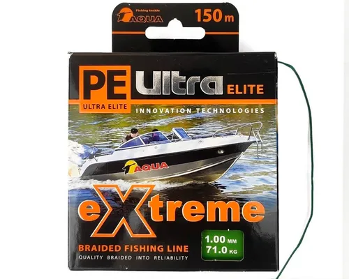 Шнур плетеный Aqua Ultra Extreme 150м (зеленый)