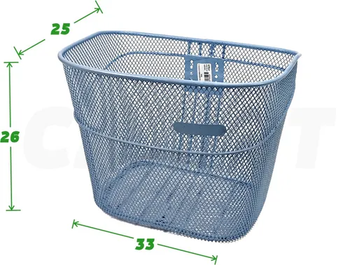Корзина на велосипед 26-28" blue