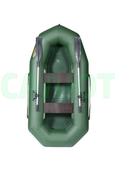 Лодка надувная Лоцман С-профи-240-МП зелёная