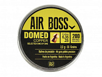 Пули Apolo Air Boss Domed Copper  6.35мм 2.20гр. (200шт.)