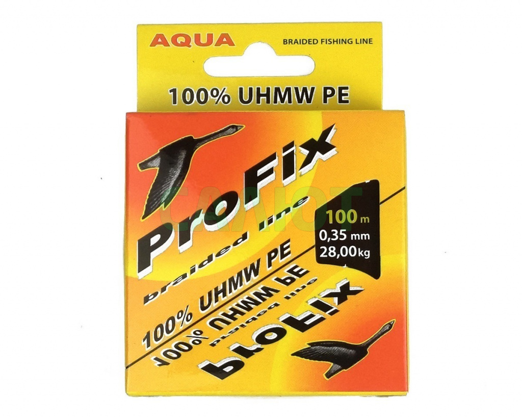 Шнур плетеный Aqua ProFix Brown 100м