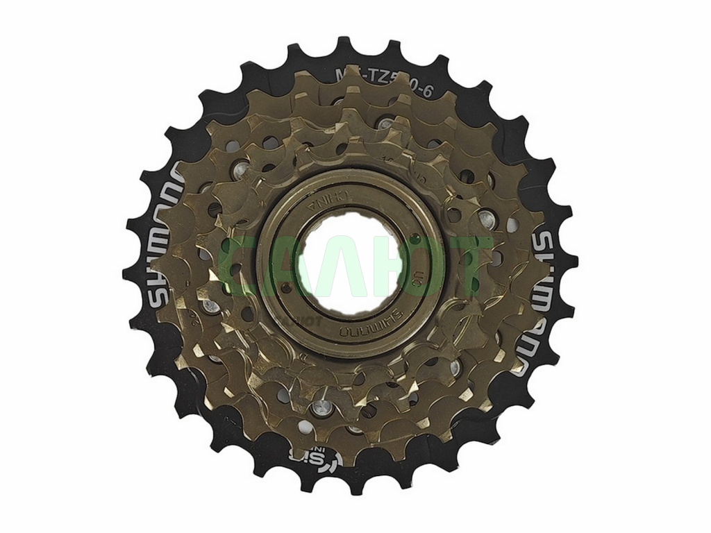 Блок звездочек 6зв. Shimano 14-28 MF-TZ500-6