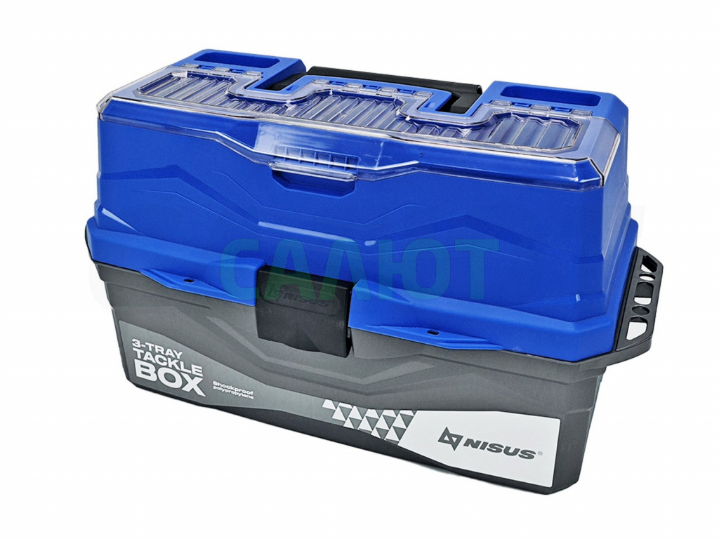 Ящик рыболовный Nisus 3-х полочный N-TB-3-B