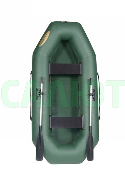 Лодка надувная Лоцман С-260 зелёная