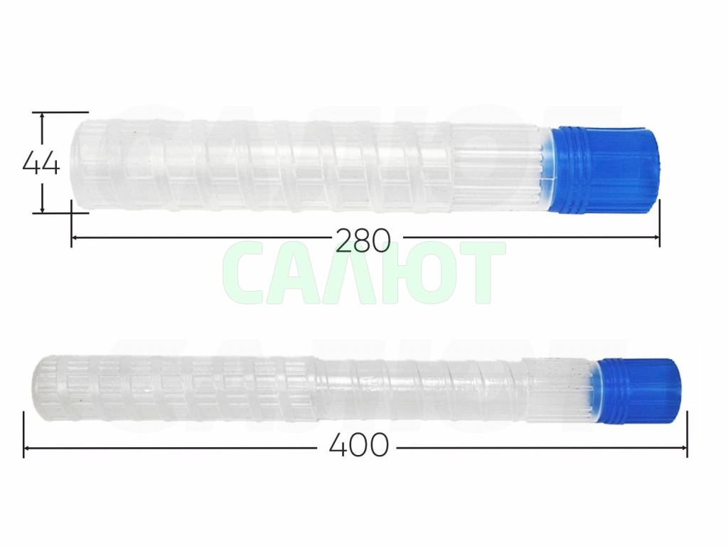 Тубус для поплавков 4х28-40см