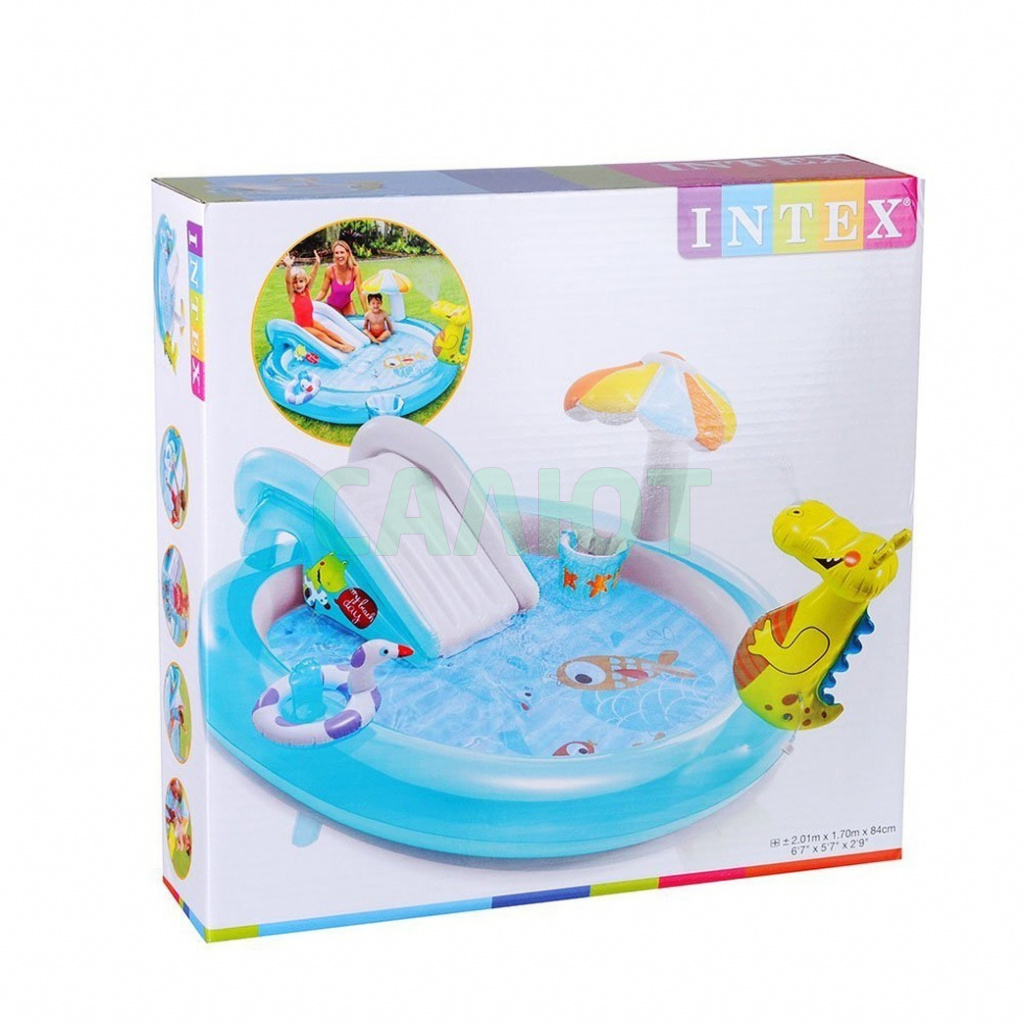 Игровой центр Intex Gator 201х170см 57165