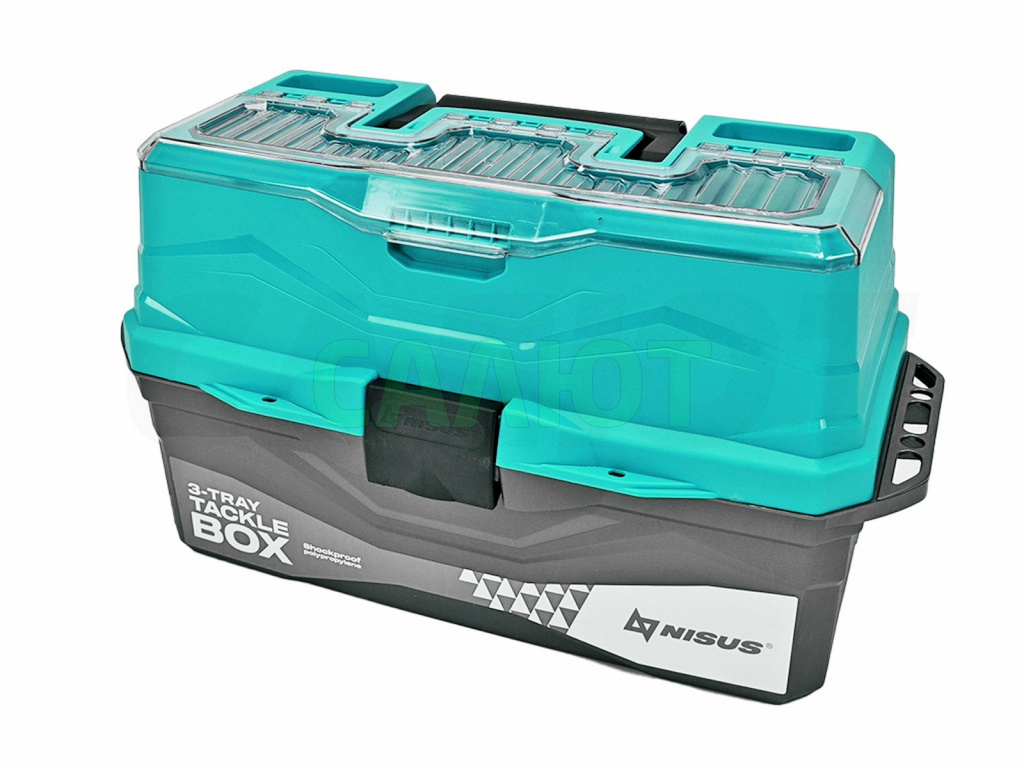 Ящик рыболовный Nisus 3-х полочный N-TB-3-T
