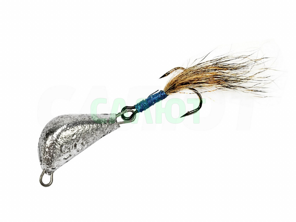 Блесна Bullhead + стример