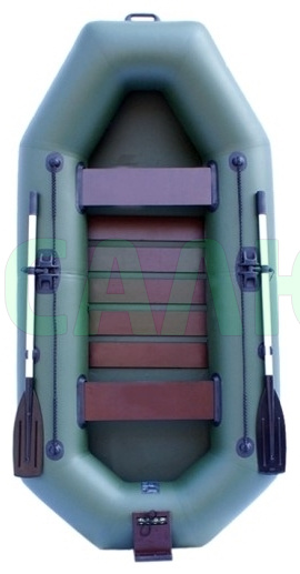 Лодка надувная K280 Т зеленая