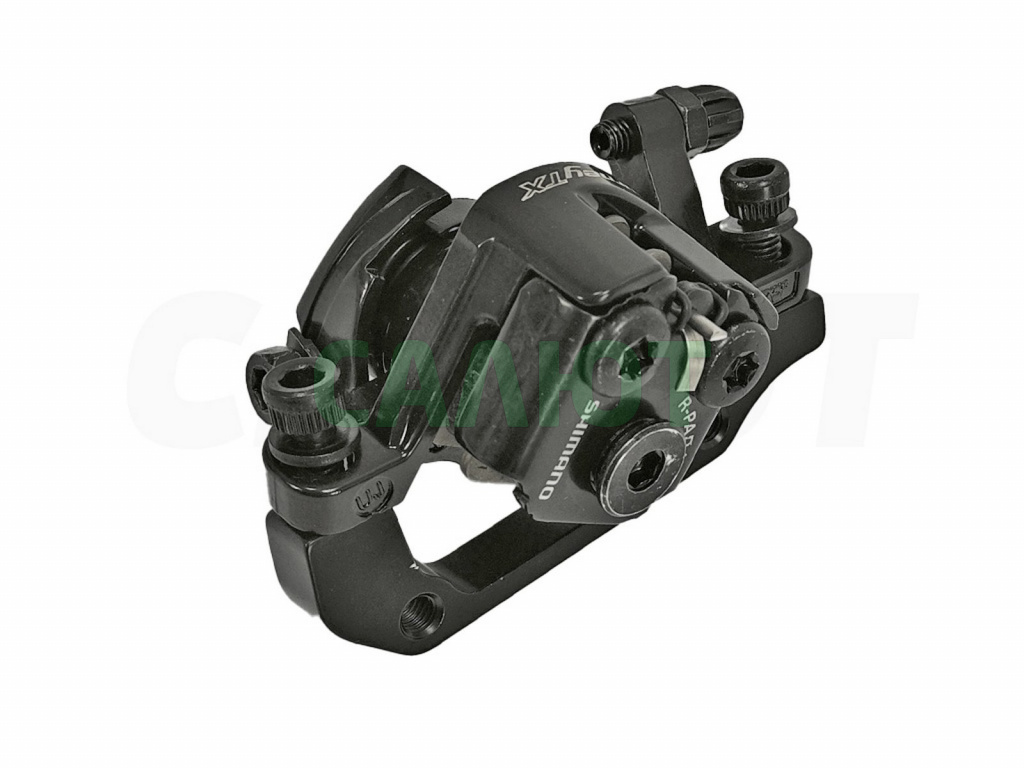 Суппорт тормозной Shimano F180/R160, задн. (BR-TX805)