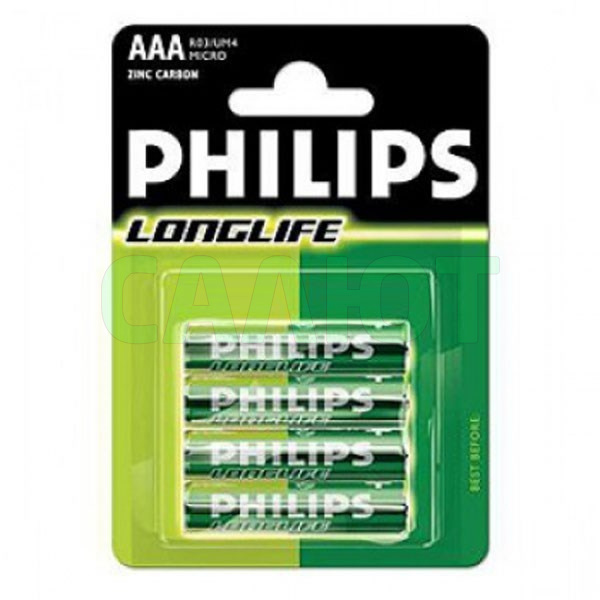 Philips R03-4BL  Long Life (48/144/36864)