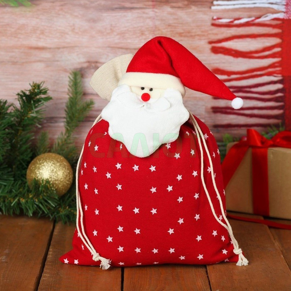 Мешок рождественский для подарков (3303236)