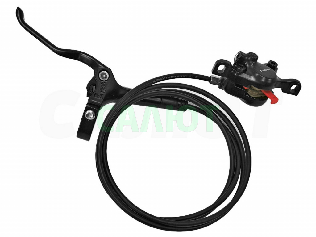 Тормоз задний гидравл. Shimano MT200, 1700мм