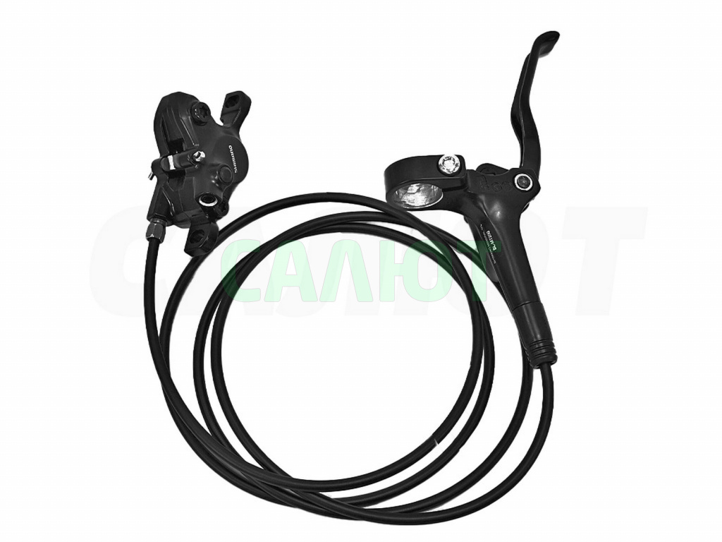 Тормоз задний гидравл. Shimano MT200, 1650мм