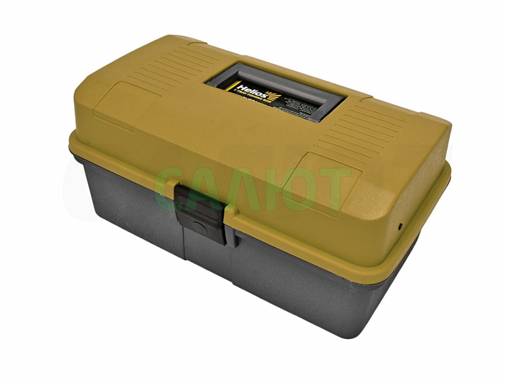 Ящик рыболовный Helios 2-х полочный T-HS-FB2-GO